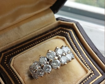 14k Gold 1.5ct Diamond Wedding Band
