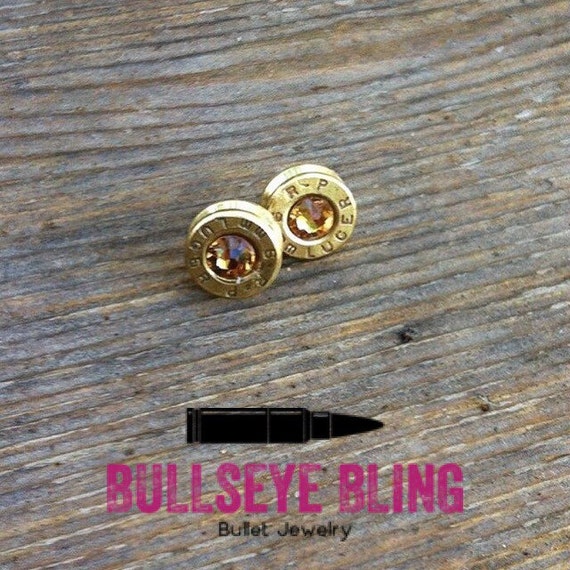 Bullet Stud EarringsGold