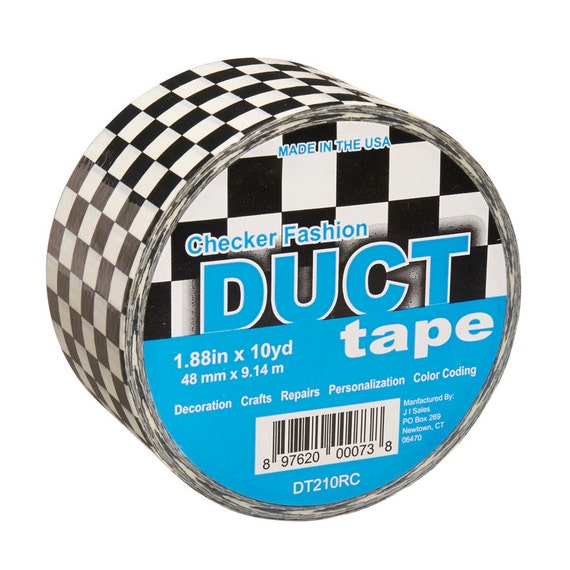 Checkered Flag Fashion Duct Tape