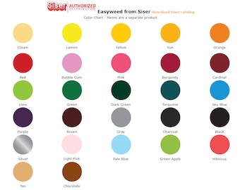 Easyweed Heat Transfer Vinyl Sheets 12" x 15"
