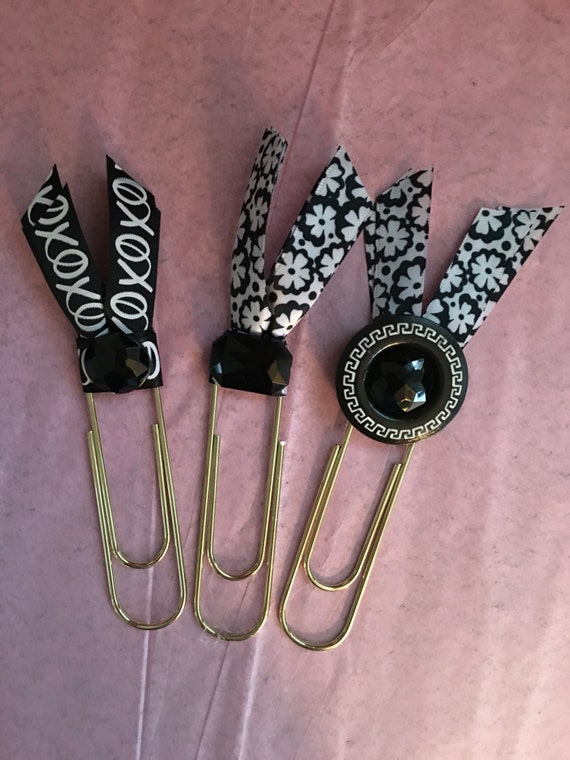 Items similar to Decorative Jumbo Paper Clips Sold as a Set on Etsy