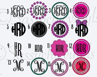 Free Shipping! Monogram decal! Lilly Pultizer