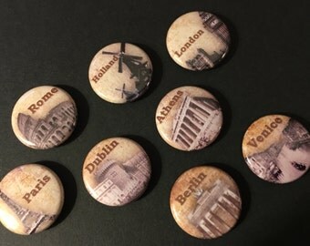 Travel Magnets (Set of 8)