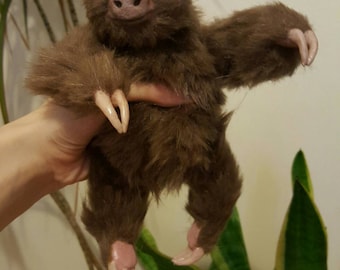 realistic sloth doll