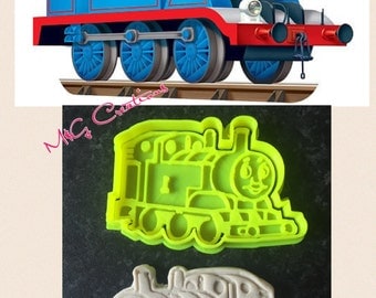 Thomas The Train Cookie Cutter Topper Fondant Cake Decoration - uk Seller