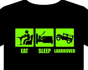 T Shirt - Sizes S to 5XL - Land Rover, Landrover, 4x4, off road, farming, gift