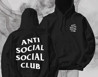 Antisocial Social Club Unisex Hoodie Graphic Hoodie Kanye West hoodie