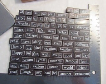 Magnetic poetry | Etsy