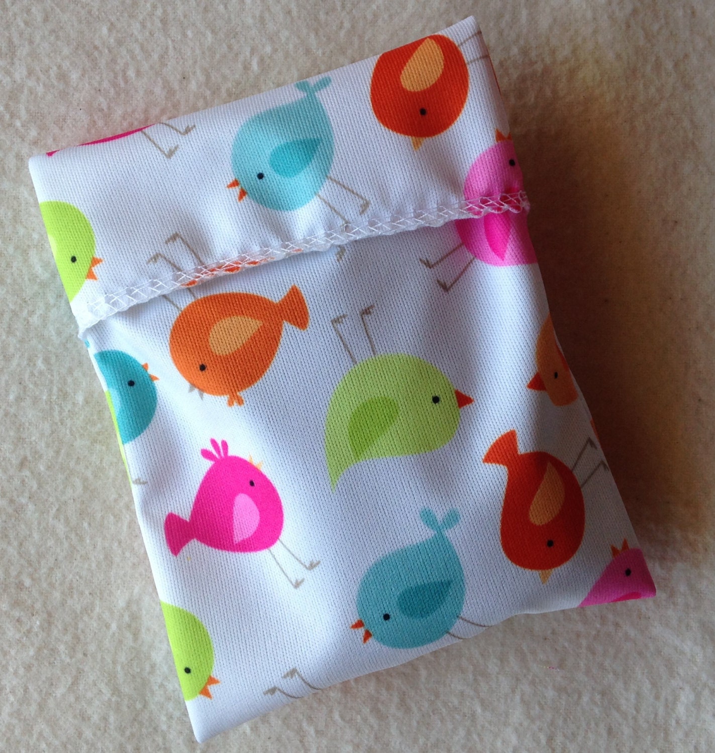 Bright Birds PUL Pad Wrapper / Mini Wet Bag