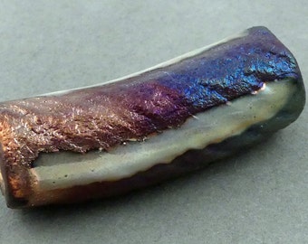 Raku Tube Pendant