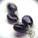 RESERVED Custom Amethyst Cascade Pendant Necklace and Bracelet Set