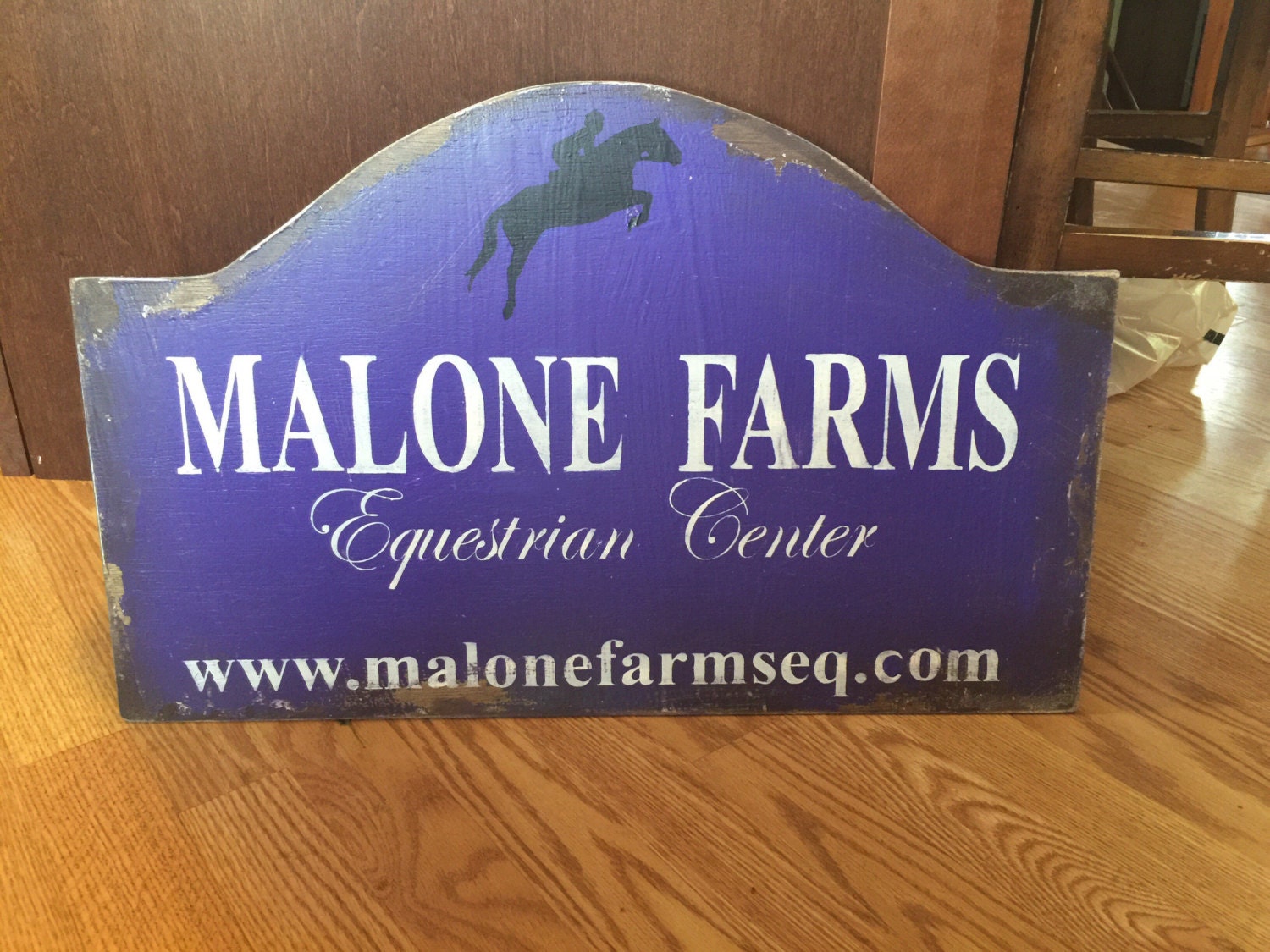 CUSTOM Business sign LARGE vintage style