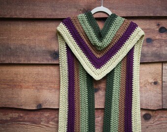 Crochet Scarf Pattern - School of Magic Scarf
