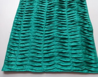 Mint Green Pin tuck table runner 52X14 inches