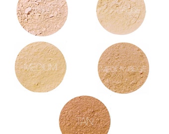 Mineral Makeup Foundation Samples • Natural Vegan & Gluten-Free Makeup • Earth Mineral Cosmetics Brand