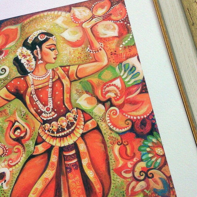 Maternity Art Indian & Ethnic Woman Exotic Woman Art by EvitaWorks