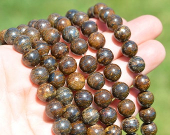 1 Strand Pietersite 10mm Round Beads BD973
