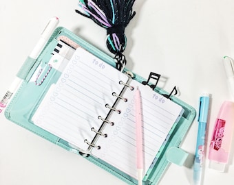 To Do List *Pocket* Printable Cute Pastel Goth Planner Insert