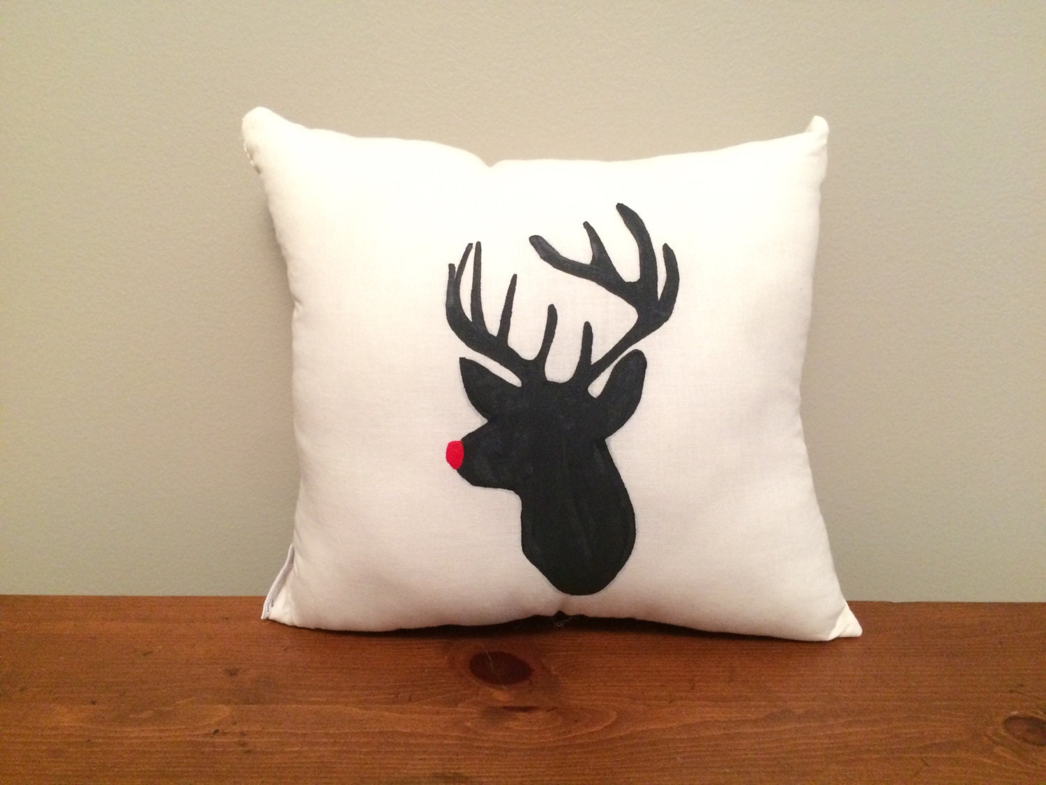 rudolph the red nosed reindeer pillow