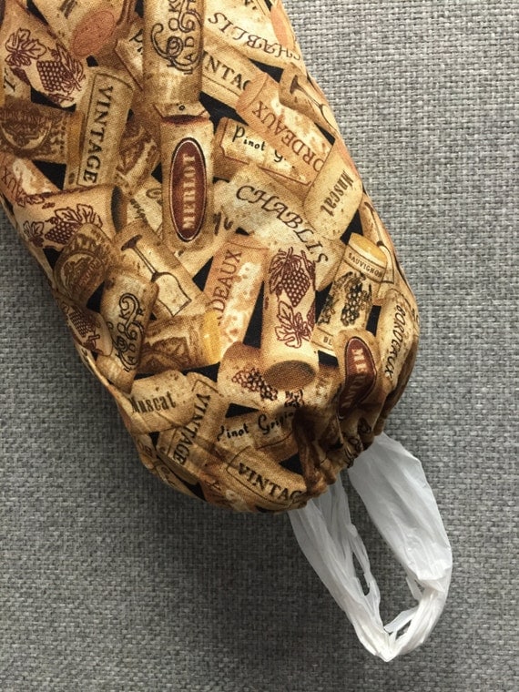 Wine Bottle Corks Plastic Bag Dispenser