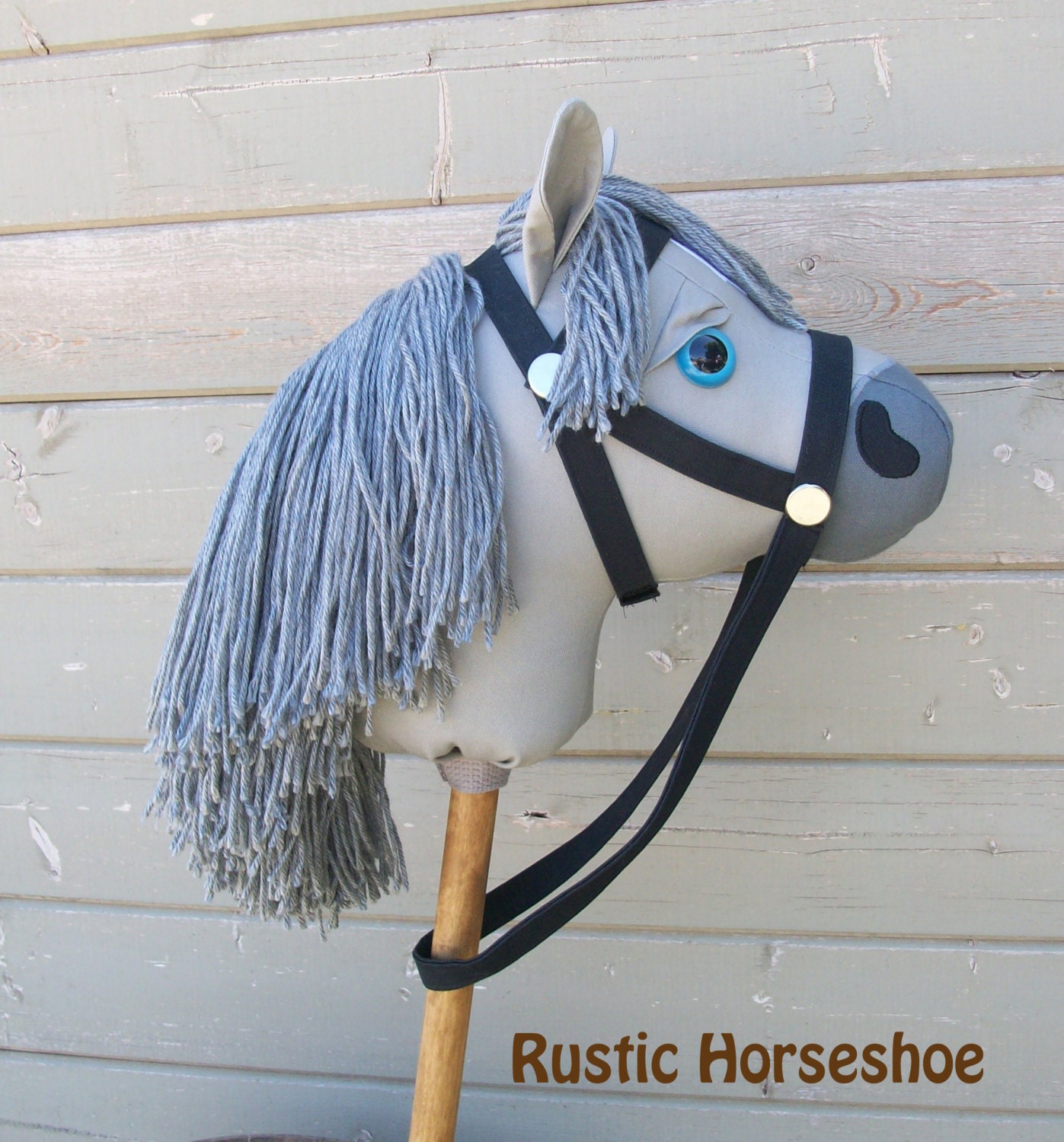 Stick Horse Sewing Pattern and Tutorial Rustic Horseshoe's