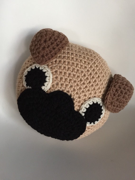 crochet pug crochet pug pillow crochet pug crochet pug pillow