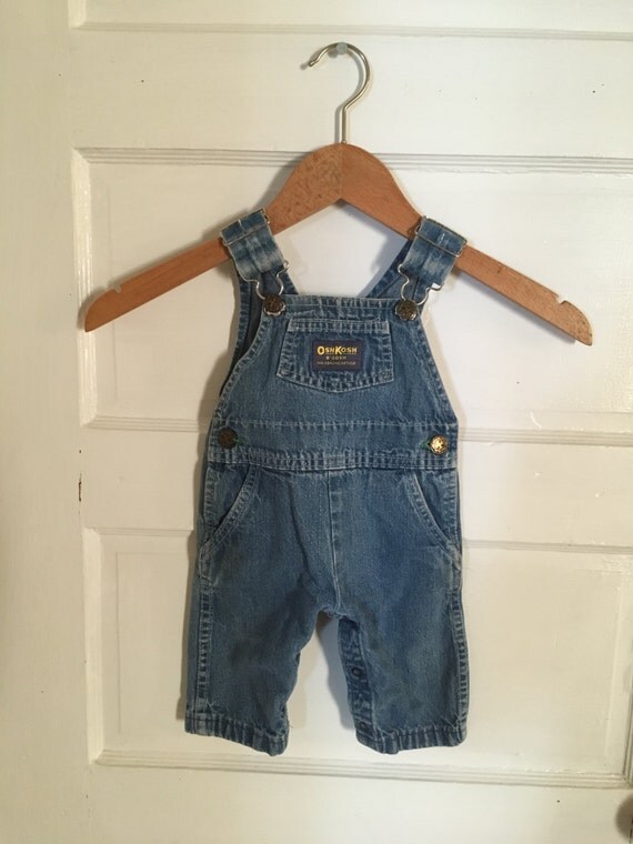 Vintage Osh Kosh Overalls. 6 months.Classic Overalls for Baby. Fall Outfit. Photoshoot. Vintage Baby. Vestbak. Osh Kosh B'Gosh.