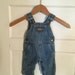 Vintage Osh Kosh Overalls. 6 months.Classic Overalls for Baby. Fall Outfit. Photoshoot. Vintage Baby. Vestbak. Osh Kosh B'Gosh.