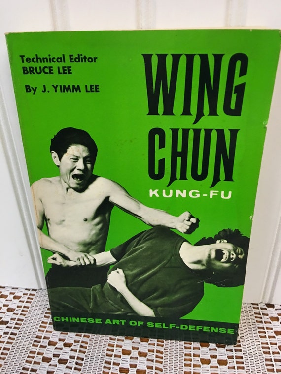 Wing Chun Kung Fu Book J. Yimm Lee with Bruce Lee UNDER 20