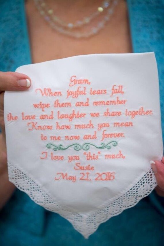 Wedding Gift for Grandma Personalized Wedding Gift Gifts for