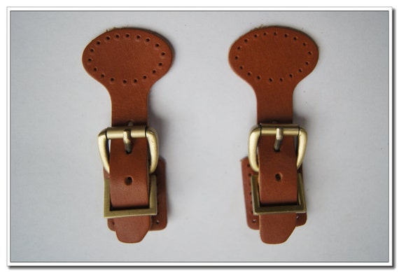 1 Genuine Leather Buckles With Magnetic by bagpurseframes on Etsy