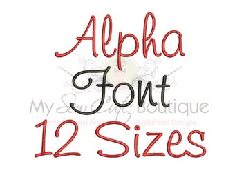 Embroidery Fonts for Boys - Winter BX Machine Monogram Designs - 12 Sizes - Instant Download