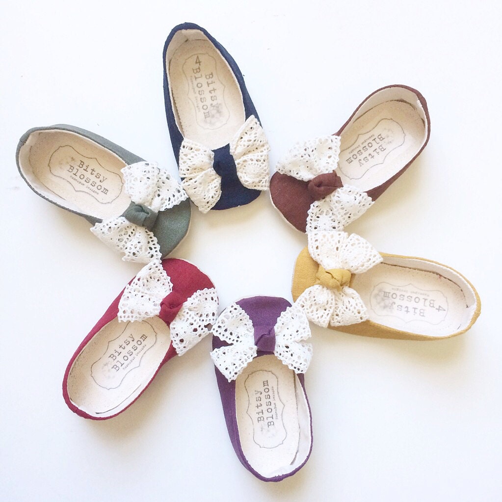 Linen Toddler Girl Shoes Infant Girl Shoes Baby Shoes Soft