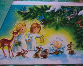 two charming holiday greeting cards
