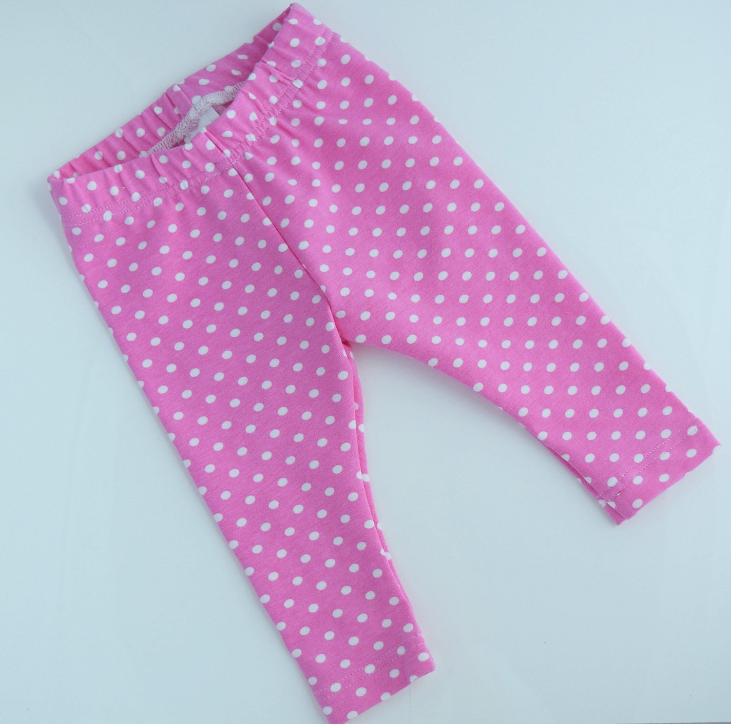 Polka Dot Leggings Baby Girl Clothes Pink Baby by Zookaboo on Etsy