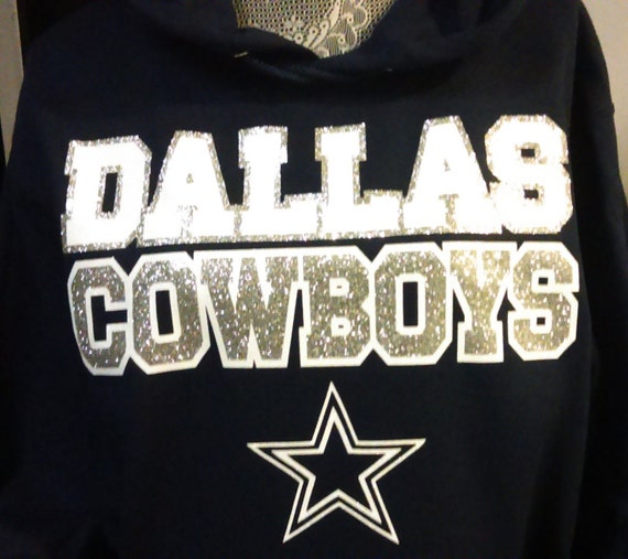 Dallas Cowboys Glitter Sweater or Tee by Littlemissprss3 on Etsy