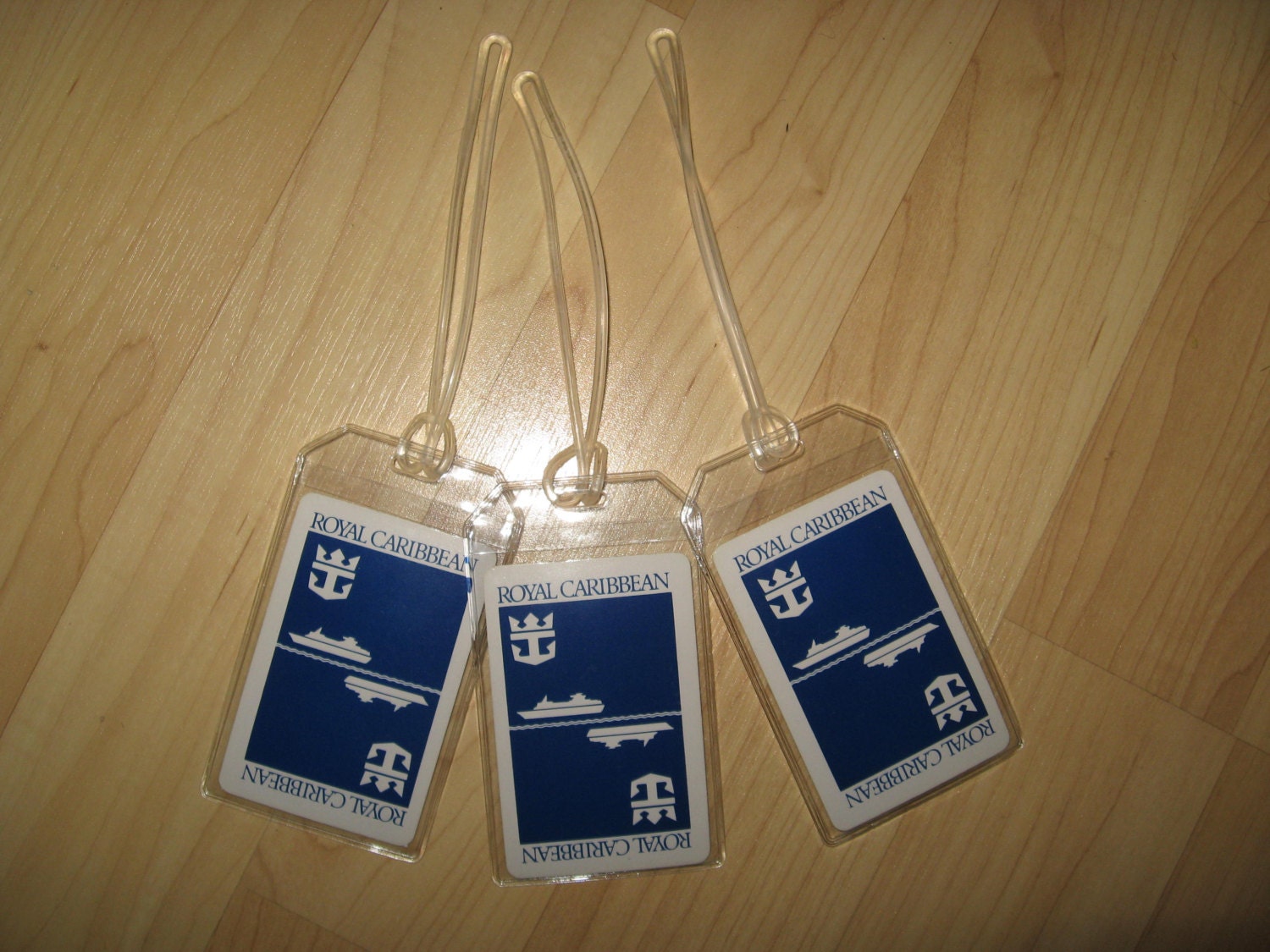 Royal Caribbean Luggage Tags Cruise Line Playing Cards Ship