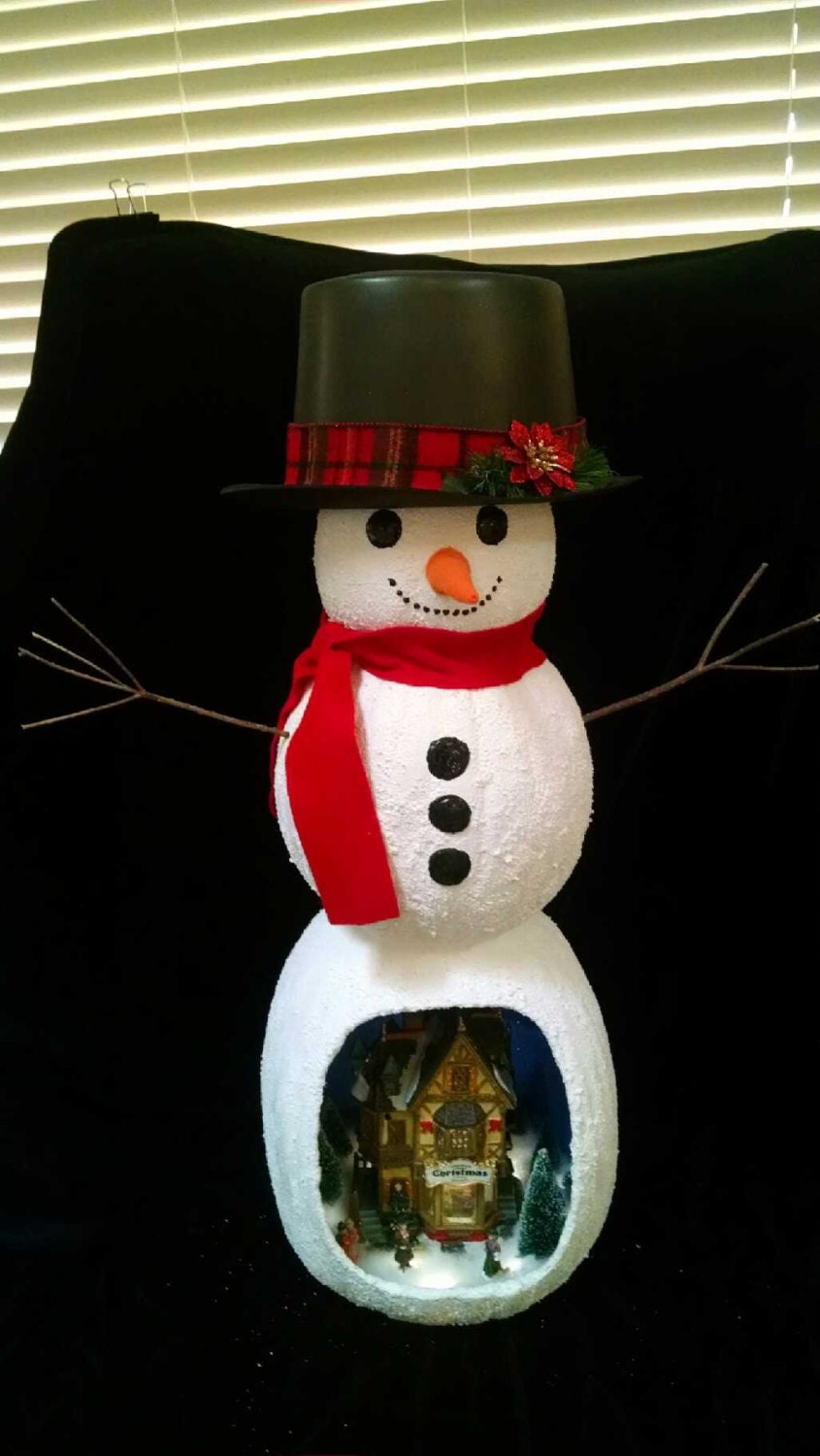 light up christmas village snowman light up christmas village snowman