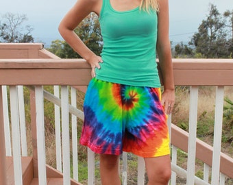 Tie Dye Shorts Unisex Sizes S through 3XL