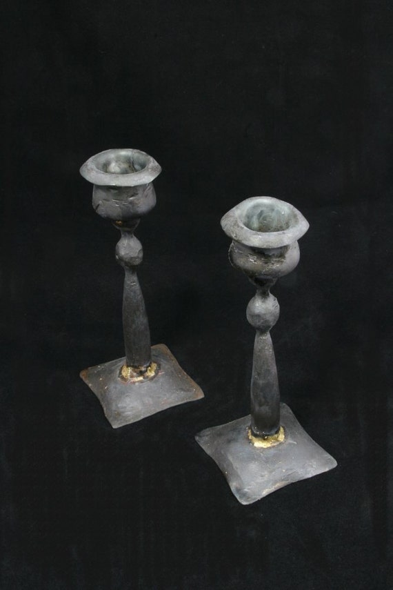 Iron candle holder i11825