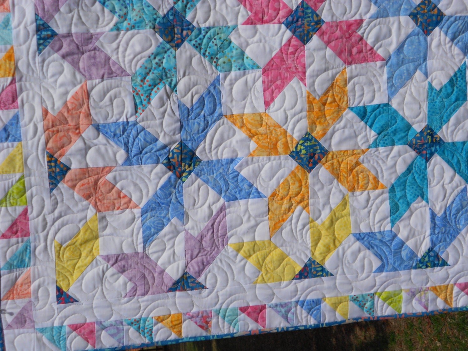 Quilt Pattern Sugar Blossoms Fat Quarter by LittleLouiseQuilts