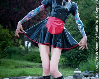 Latex Dress, Maid Dress and Apron
