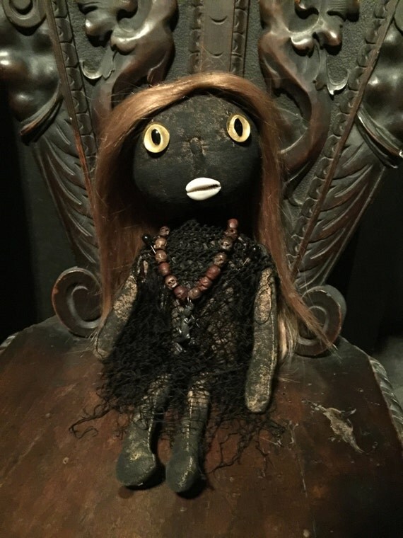 voodoo doll made of hair