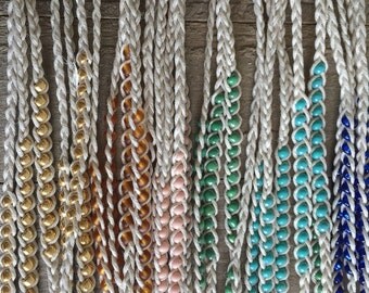 Classic Friendship Bracelet- 16 Bead Colors & 3 Size Options