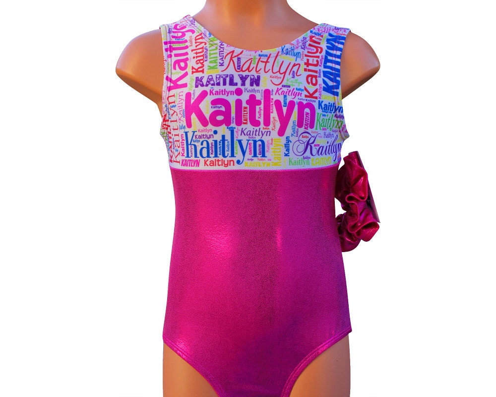 Gymnastics Leotard Personalized Custom Girls by AEROLeotards