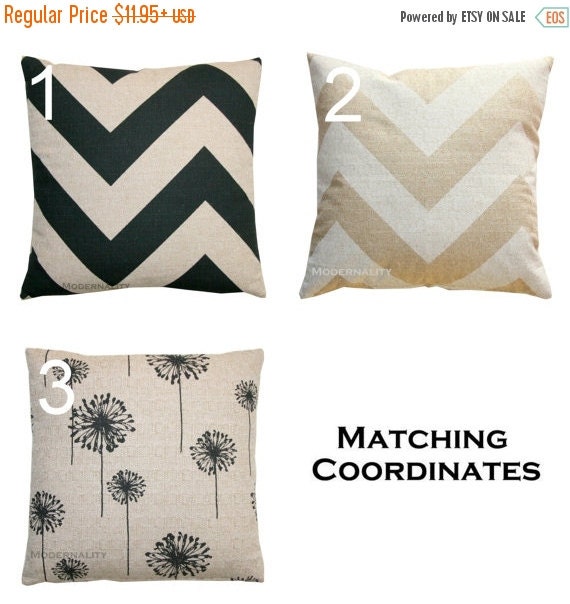 SALE Burlap Pillows Premier Prints Denton Lumbar by Modernality2