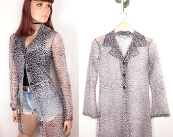duster sheer mesh
