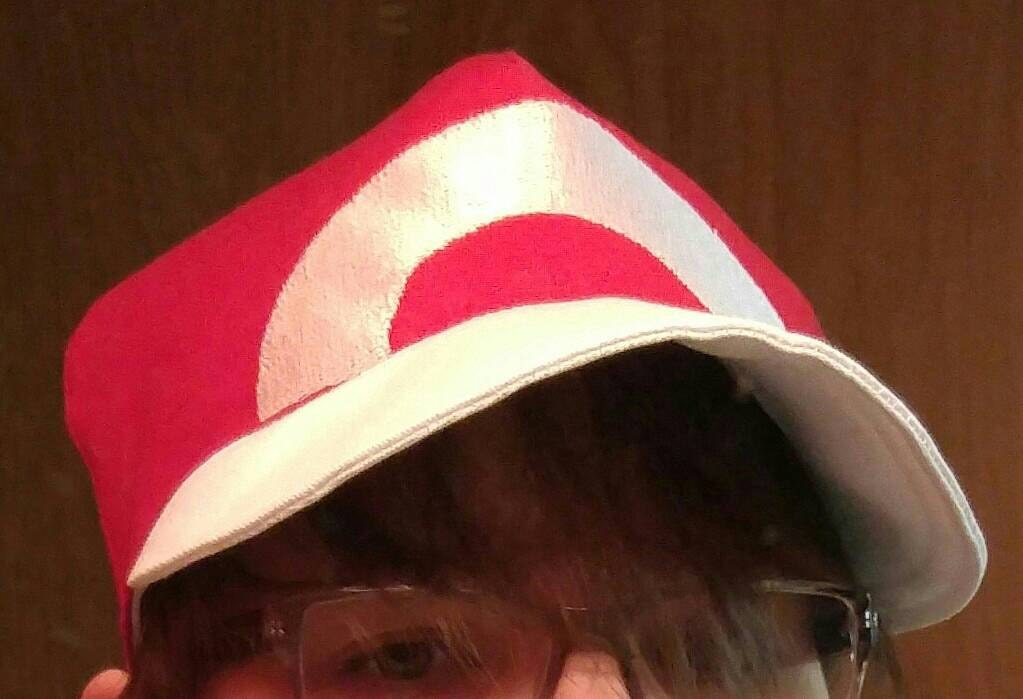 Pokemon Trainer Red hat Fire Red or LeafGreen by BadWolfCosplay