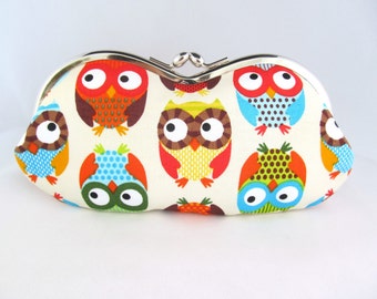 Eyeglass Case - Eye Glass Case - Sunglasses Case - Cute Glasses Case - Sunglass Case - Glasses Case Kiss Lock