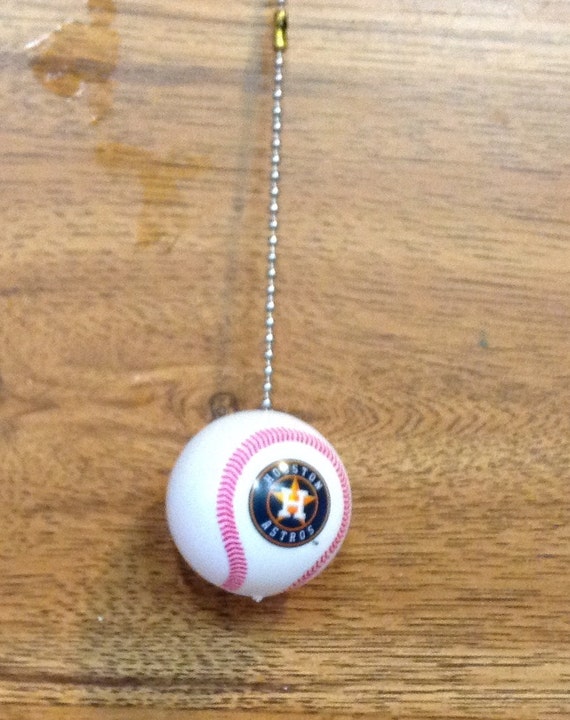 Handmade Houston Astros Plastic Baseball Pull by cmsportscrafts